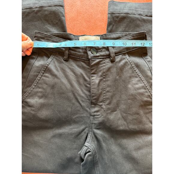 Everlane Straight Leg Crop Jeans Black Women’s 00 Short Inseam 🖤 - Picture 6 of 8